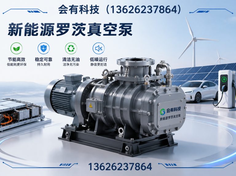 宜兴市新能源罗茨真空泵展示图